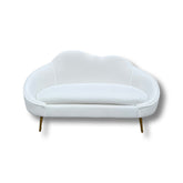 Heavenly Loveseat - White RENTAL